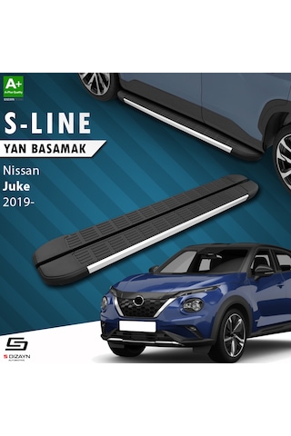 S-dizayn Nissan Juke 2 S-line Aluminyum Yan Basamak 173 Cm 2019 Üzeri A+ Kalite
