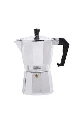 Nurgaz Campout Espresso Mocha Pot 9 Bardak Gri
