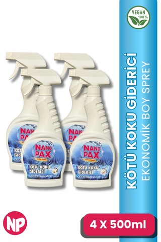 Kötü Koku Giderici Sıvı Sprey 4 X 500 Ml
