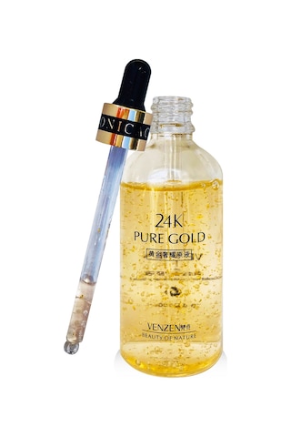 24k Altın Serum Nemlendirici Yüz Serumu Mucizevi Onarıcı Cilt Bakım Serumu 100ml