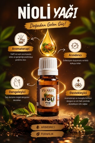 Niaouli Yağı %100 Saf Uçucu Yağ 10 ML