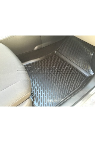 Renault Fluence Havuzlu Paspası 3D Siyah Klipsli
