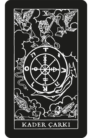 Black Tarot - Arthur Edward Waite - Ekorp Kitap
