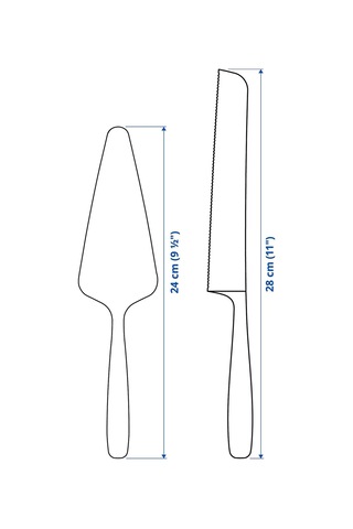 Ikea Tıllagd Salata Servis Seti Altın