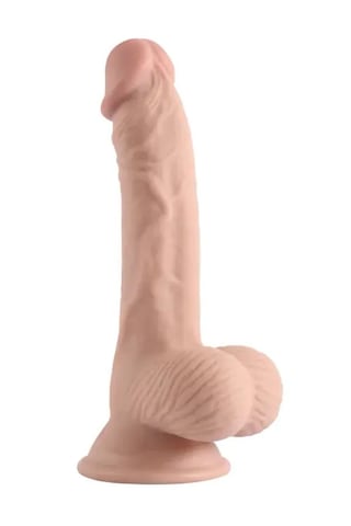 Fastieshop Çift Katmanlı Oynar Derili Realsitik Dildo 19 Cm
