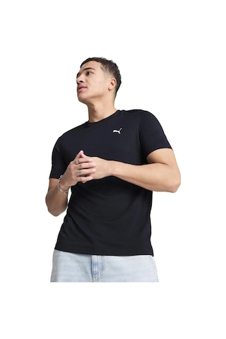 Puma Ess Small Logo Poly Tee Spor T-shirt 68254216 Siyah