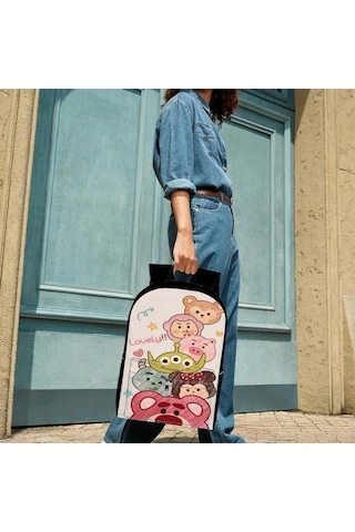 Trendooze Ve Siyah Siyah Sırt Seyahat, Organizasyon Kılıfı Kawaii Karikatür, İş, İçin Gençler Dizüstü Çoklu Çantası, Bölmeleri, Bilgisayar Abd27 15.6 Ni Siyah