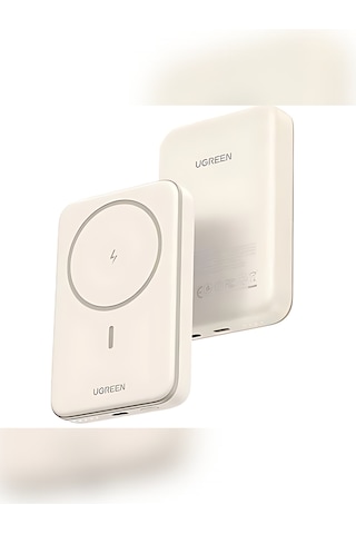 Ugreen 25208 10.000 mAh 20 W Magsafe Kablosuz Hızlı Powerbank Bej