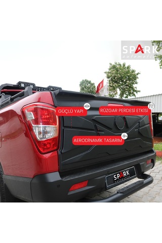 Ssangyong Musso 2021- Yılı Ve Sonrası Uyumlu Bagaj Kapağı Dodik