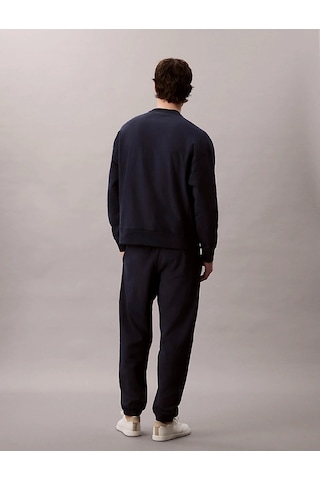Calvin Klein Jeans Premıum Terry Monogram Jogger Erkek Mavi Eşofman Altı Lv04rc279g-cef Mavi