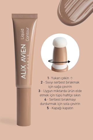 Alix Avien E Vitaminli Nemlendiren Kremsi Likit Kontür 102 Soft Brown