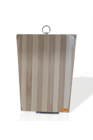 22x32 Cm Kalın Sağlam Gerçek Bambu Ahşap Et Ekmek Tavuk Sebze Mey