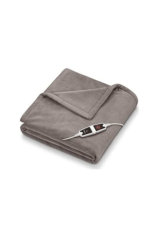 Beurer  HD 150 XXL Cozy bej ısıtmalı battaniye Füme