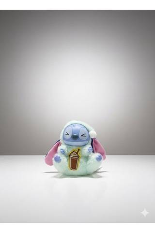 Stitch Peluş Oyuncak Süpriz Renkler Açık Mavi - Lacivert