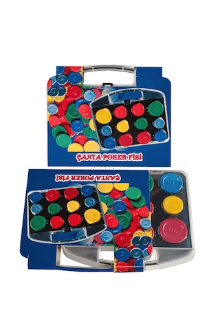 Poker Fişi Çantalı 96 Chip