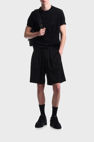 Emporio Armani Logolu % 100 Pamuk Regular Fit Bisiklet Yaka T Shirt Erkek T Shirt Em006809 Af13715 Uc001 Siyah
