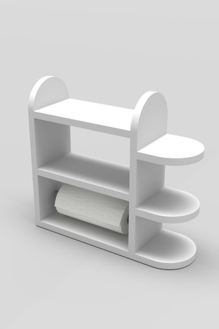 Tv Sehpası Tv Ünitesi Beyaz Gümüş 160 Cm Saraylı 5063 Çok Renkli