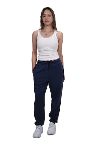 Kadın Modal Kumaş Cepli Lacivert Jogger Pantolon Lacivert