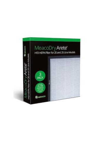 Meaco Dry Arete One 20l Ve 25l Hepa Filtre