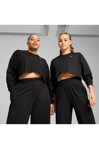 Puma Cloudspun Crossover Crew Siyah Siyah