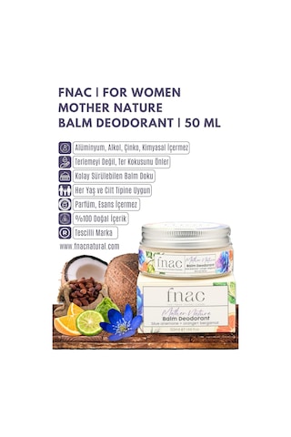 Lexroo %100 Doğal İçerikli Ter Kokusu Önleyici Krem Deodorant Alü