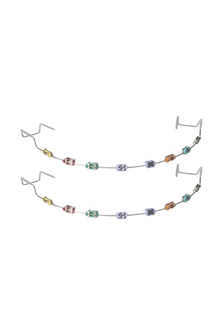 Wezone Diş Hekimi Eğitimi İçin Gerçekçi Simülasyon Aletleri - Çeşitli Renk Seçenekli Paslanmaz Çelik Sahte Braketler