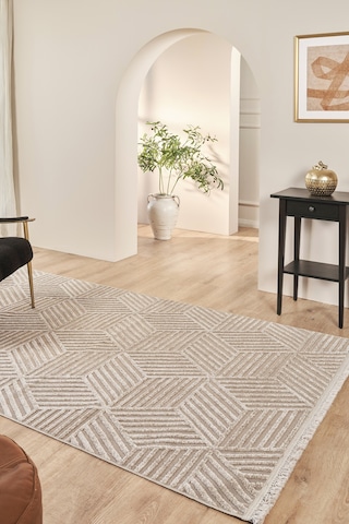 Kaşmir Halı 7/24 İskandinav Bris 200x290 Cm Bej