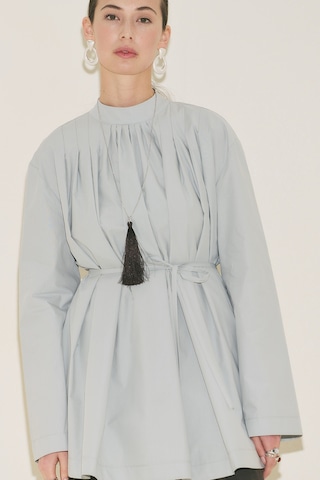 Manuka Pliseli Tunik Mavi Ss26tnk00004-22 Mavi