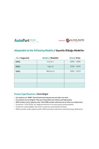 62754494428126opel Corsa,tigra, Meriva İçin Direksiyon Korna Düğme Kapağı