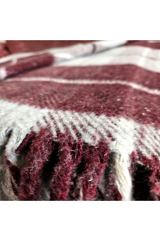 Çift Kişilik Pamuklu Battaniye 180 200 Cm 5042 Çok Renkli