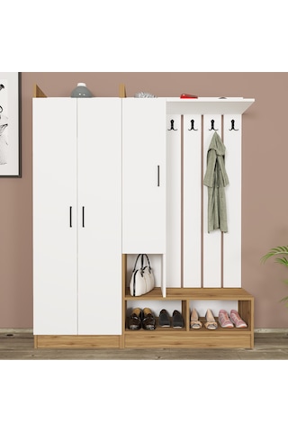 Kalender Dekor Lityum-1-3 Lty02 Portmanto Vestiyer Ayakkabılık