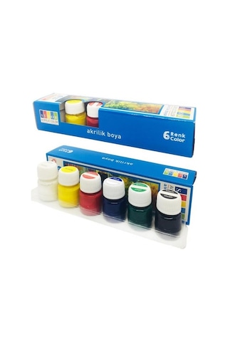 Südor Akrilik Boya Seti 6 X 20 Ml Südor Akrilik Boya Seti 6 X 20 Ml
