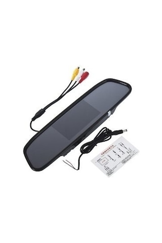 Kameralı Park Sensörü 4.3 '' Ayna Ekranlı Full Set