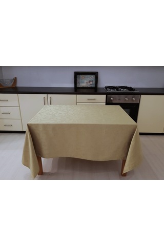 Misiny-Carlton Bej Masa Örtüsü