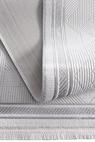 Koza Hayad Gri Halı Salon Ve Oturma Odası Yatak Odası Koridor M Gri