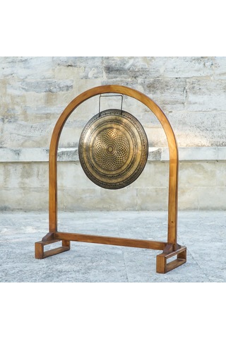 Mantra İşlemeli Gong