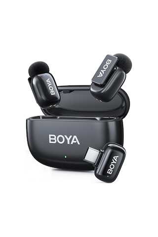 Boya Mini 2 Aı Kablosuz Yaka Mikrofonu Type-c Mat Siyah - Sku02 Sku: Smgstkf07c9bd2e8