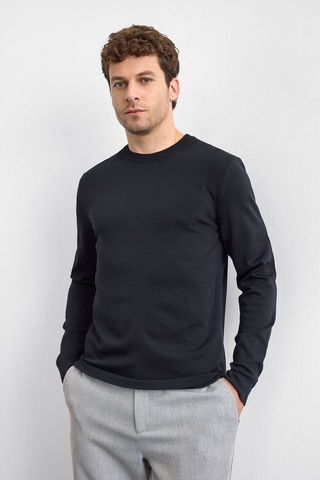 Back & Bond Erkek Triko B35w40043 102 Siyah Siyah