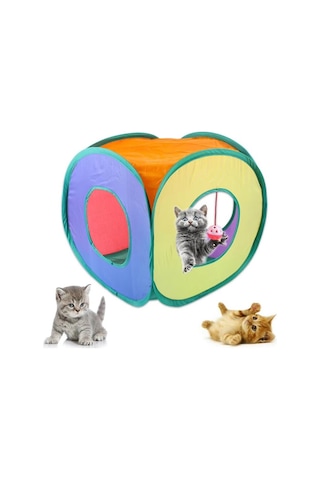 Kedi Oyun Tüneli - Oyuncak Toplu