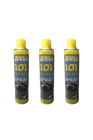 Works Full Speed 101 Fren Ve Balata Genel Temizleme Sprey 500 Ml 3 Adet Tybıp75f4692a4mr87