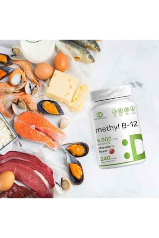 Deal Supplement Methyl B-12 Vitamins 5000 Mcg, 240 Tablets