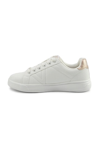 U.s. Polo Assn. A102021411 5f Exxy 5pr Kadın Klasik Sneaker Beyaz Beyaz