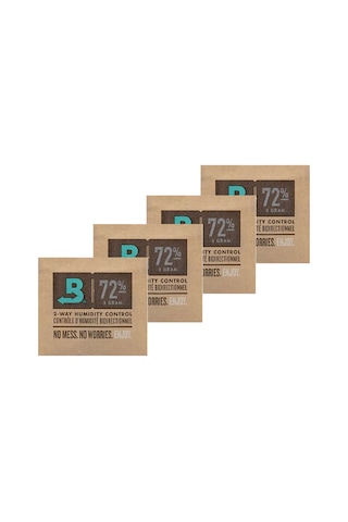 Boveda %72 8gr Kapalı Paket Puro Nemlendirici 4'lü Paket