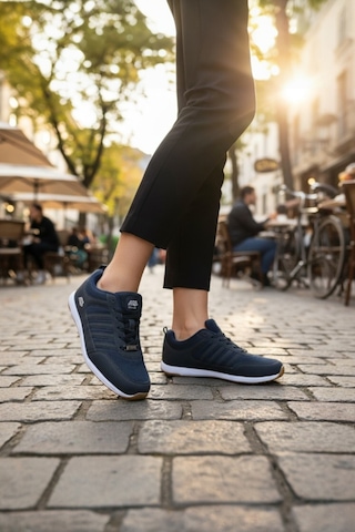 Enoch Erkek/unisex Beyaz Yürüyüş Ve Fitness Ayakkabısı - Hafif Taban Spor Sneaker 2332 Lacı