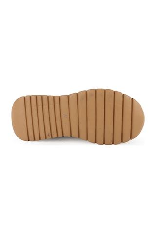 Mamma Mia Mammamia Kadın Krem Hakiki Deri Comfort Sneaker Kalın Taban Bağcıklı Günlük Ayakkabı Yşl-scorpion