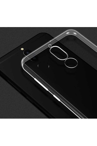 Huawei Mate 10 Lite Kılıf Zore Süper Silikon Kapak-Renksiz