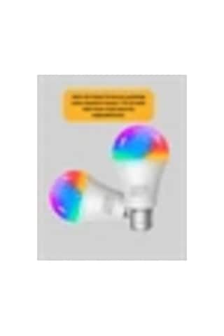 9 Watt Beyaz Işık Ve Renk Ayarlı Akıllı Led Ampul Düz Renkli