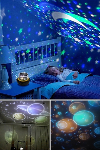 Technojet Yeni Nesil Star Master Projeksiyon Gece Lambası Renkli