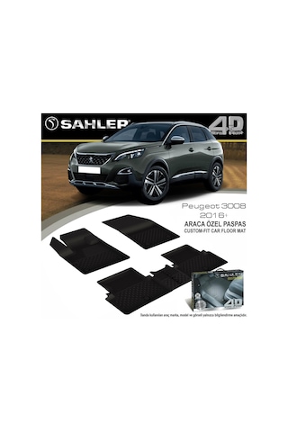 Peugeot 3008 Paspas Sahler 4.5D Havuzlu 2016- Sonrası