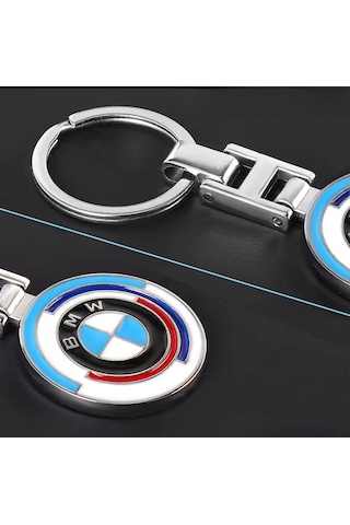 Metal Bmw Yeni Logolu Anahtarlık E46 E60 E90 F30 X1 X5 X3